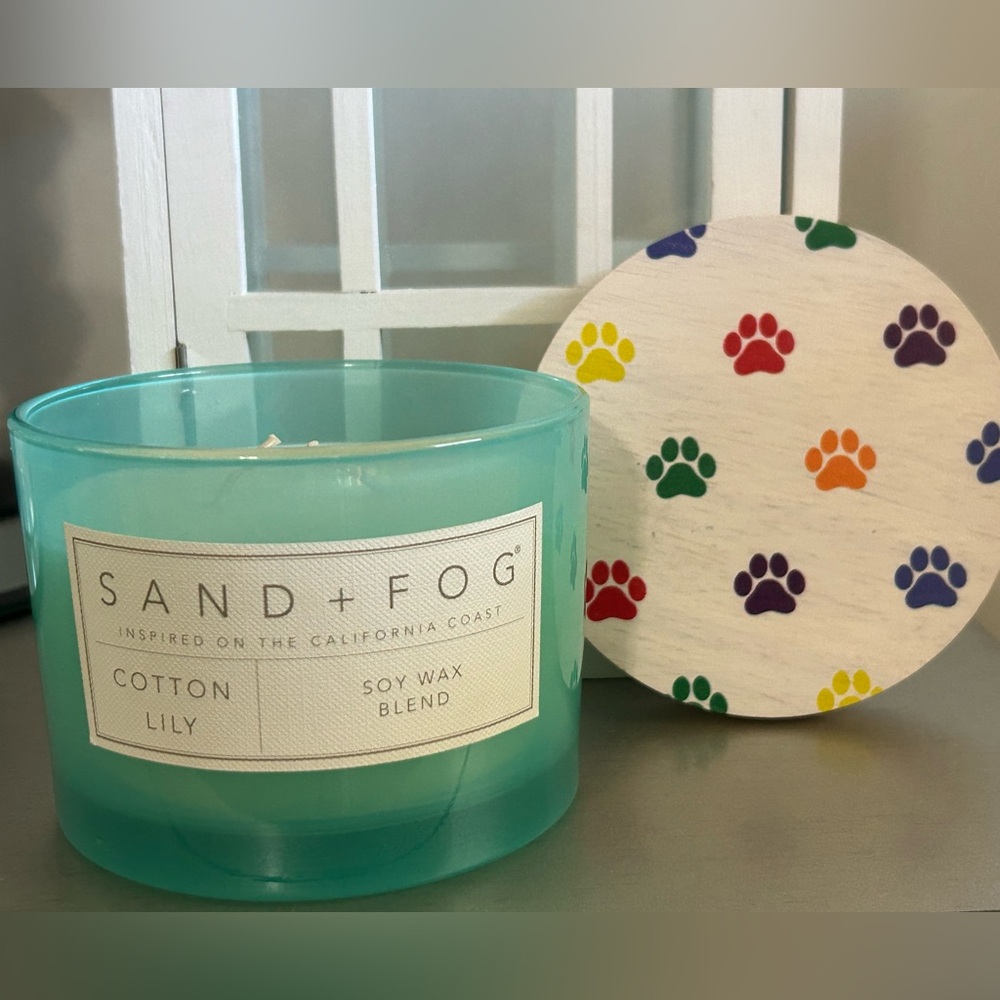 BOGO50% Sand + Fog “Cotton Lily” Candle